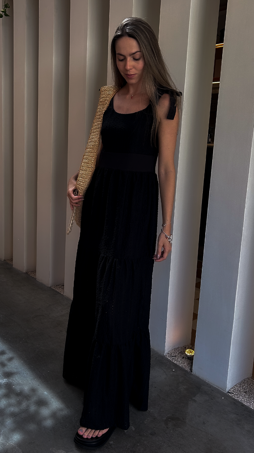 Vestido Largo Sombra