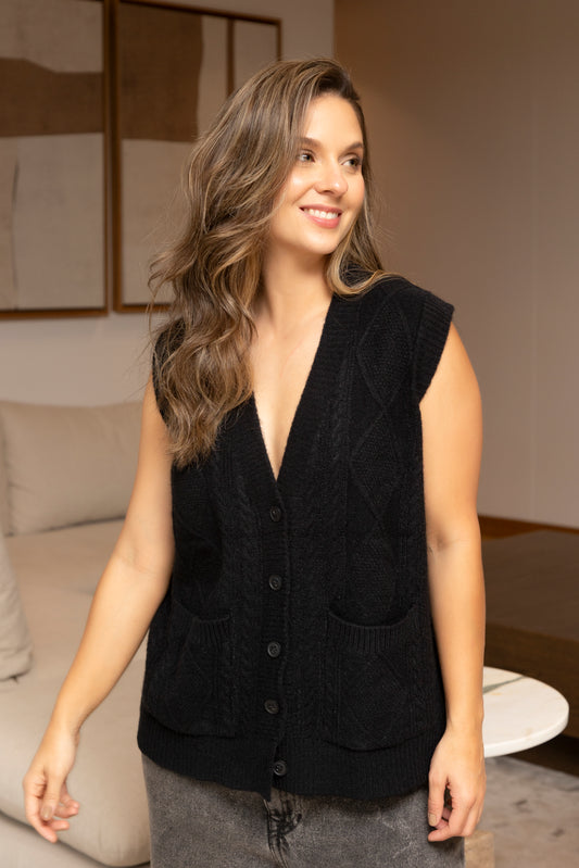 Aura Vest - Black