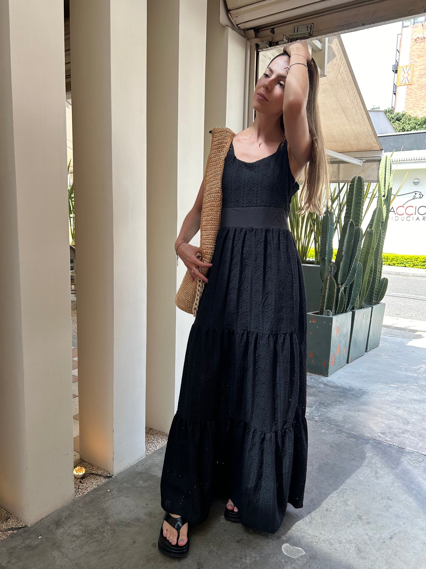 Vestido Largo Sombra