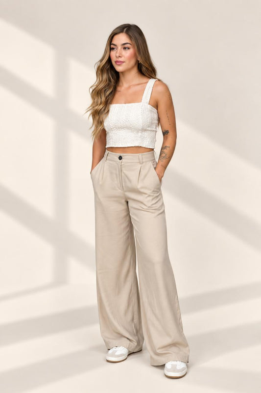 Pantalon Camino Beige