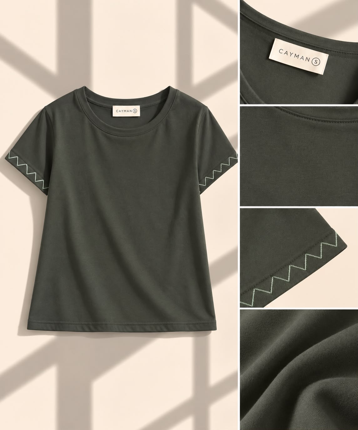 Camiseta C-Alma Olivo