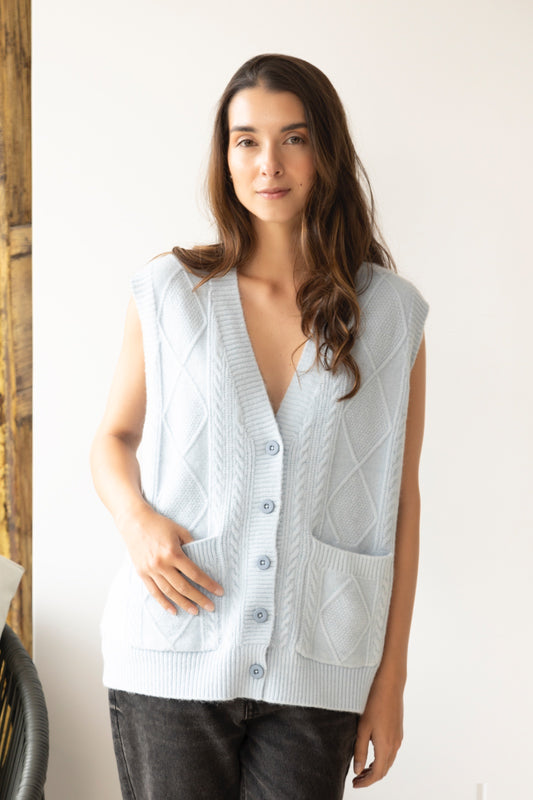 Aura Vest - Sky